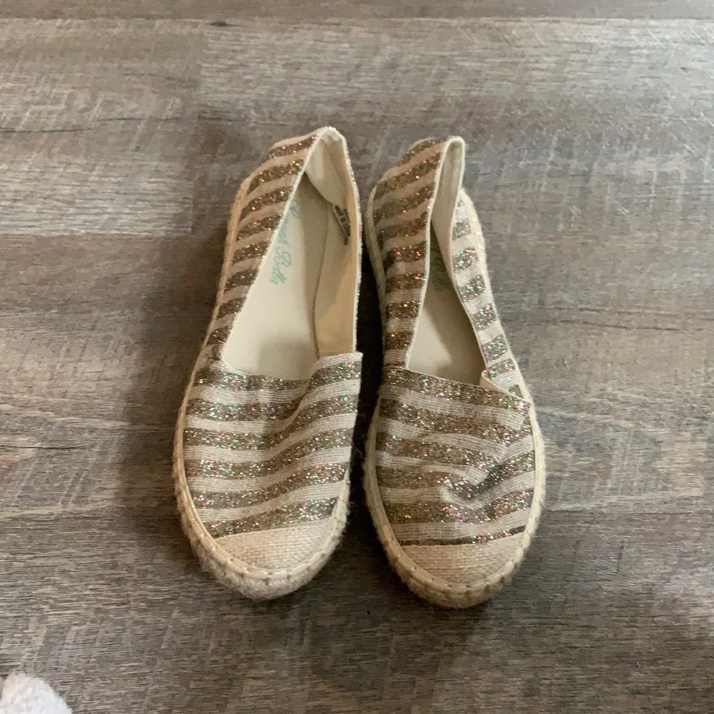 Glitter espadrilles